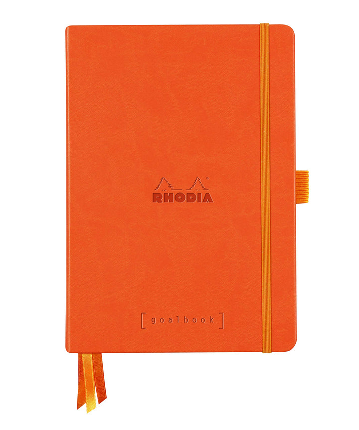 Rhodia 118583C Notizheft Goalbook (DIN A5, 14,8 x 21 cm, Dot, praktisch und trendige, mit festem Dec