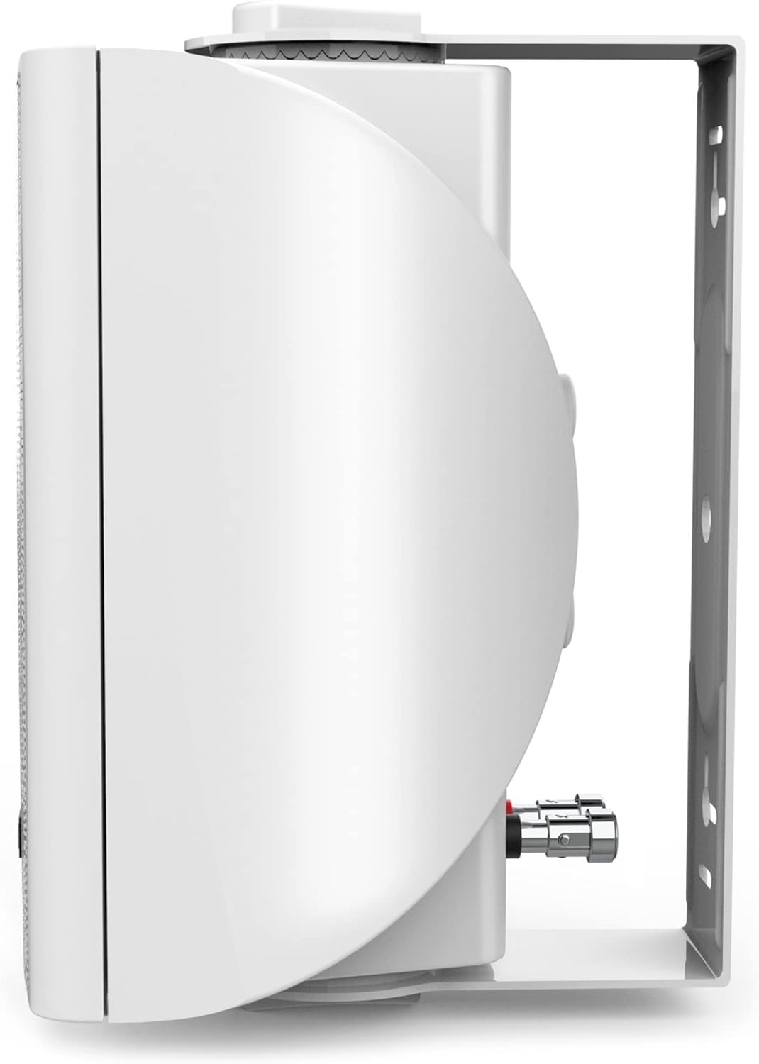 Audibax Elipse 4 Altavoces HiFi Estantería/Pared 2 Vías Con Soportes de Pared. Blancos Pareja