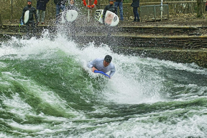 AIRMATE M 40 " Bodyboard Inflatable - Boogieboard aufblasbar - Sportgerät - Für Erwachsene