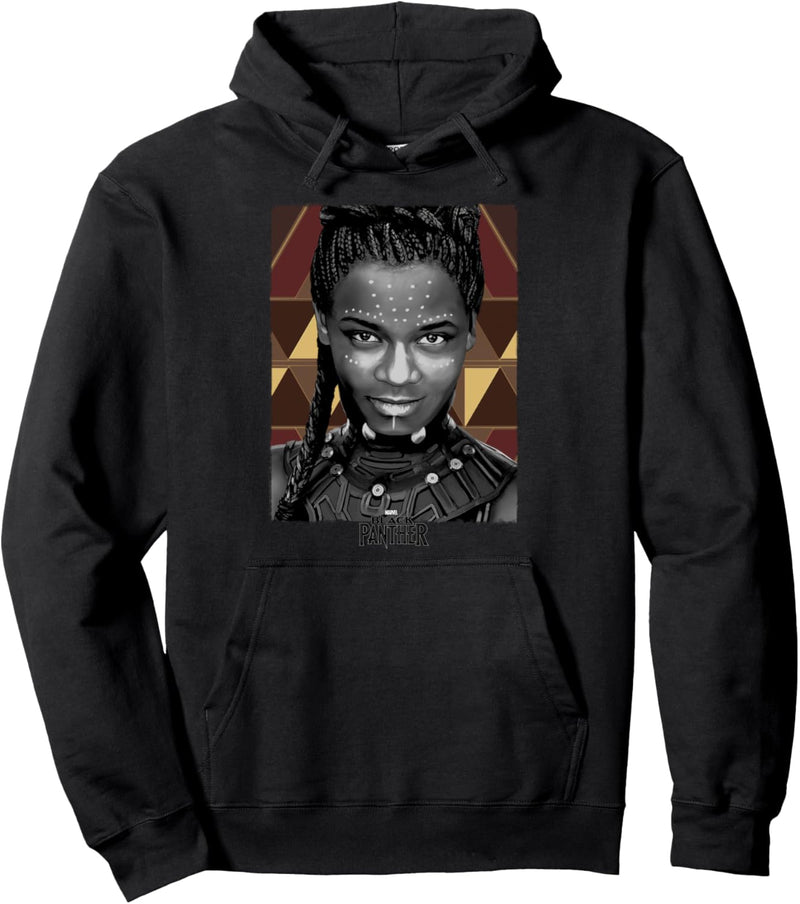 Marvel Black Panther Shuri Geometric Poster Pullover Hoodie