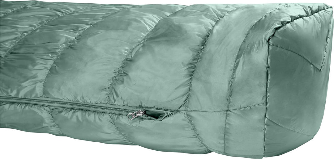 deuter Exosphere +4° Kunstfaserschlafsack sage-paprika Left Zip, sage-paprika Left Zip
