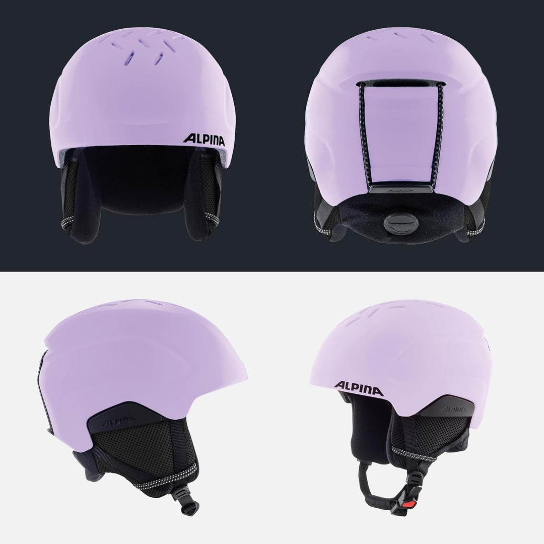 ALPINA PANOMA MAG. Q - Beschlagfreie, Bruchsichere Wechselscheiben OTG Skibrille Mit 100% UV Schutz