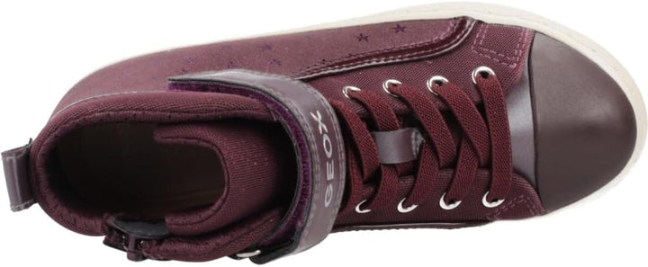 Geox Mädchen J Kalispera Girl ISneakers 24 EU Rot, 24 EU Rot