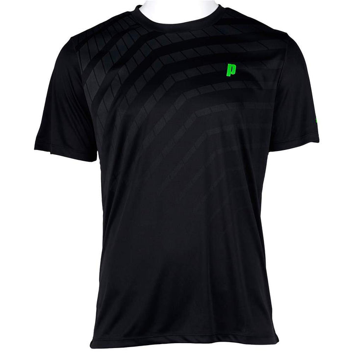 Prince Graphic Crew Men FS13 S Schwarz, S Schwarz