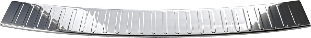 RECAMBO Ladekantenschutz Edelstahl Hochglanz poliert, Chrom Look - kompatibel für Citroen Jumpy 3 -