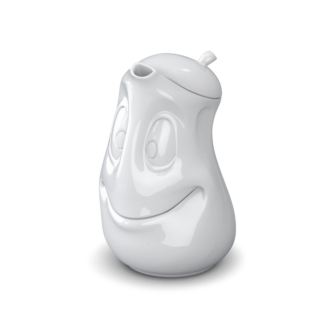 FIFTYEIGHT PRODUCTS TV Tassen TV Kaffeekanne Teekanne ginsend Weiss