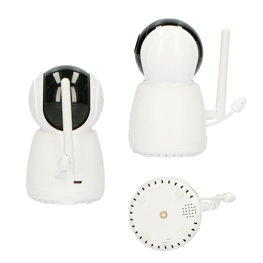 Alecto DVM-275 Digitale Babyphone, mit steuerbarer Kamera, hohe Reichweite von bis zu 300 Meter, 12.