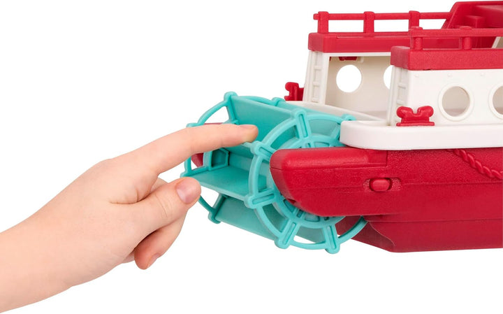 Battat – Fährschiff – Spielzeug-Fährschiff & Autos – 2 Mini-Spielzeugautos – Pretend Play Spielzeug