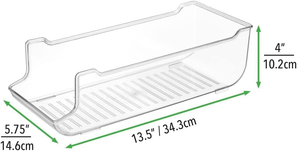 mDesign 2er-Set Dosenhalter für Kühlschrank und Küchenschrank – ideale Lebensmittel Aufbewahrungsbox
