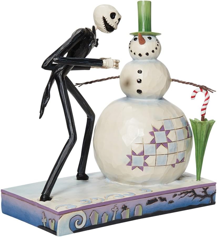 Enesco Nightmare Before Christmas Figur – A Snowy Discovery 6013056