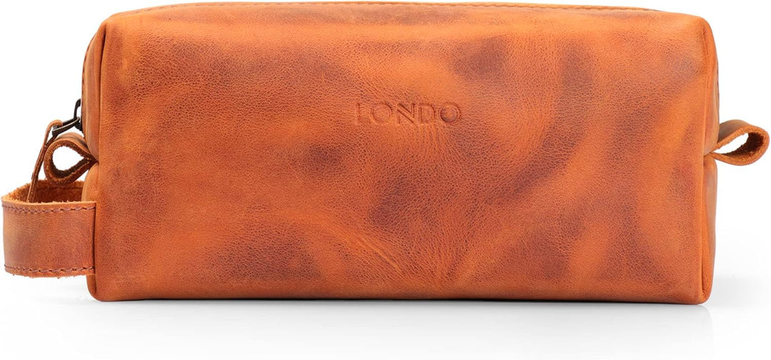 LONDO Reisetasche aus echtem Leder – Unisex Camel, Camel