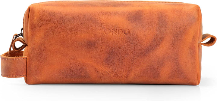 LONDO Reisetasche aus echtem Leder – Unisex Camel, Camel