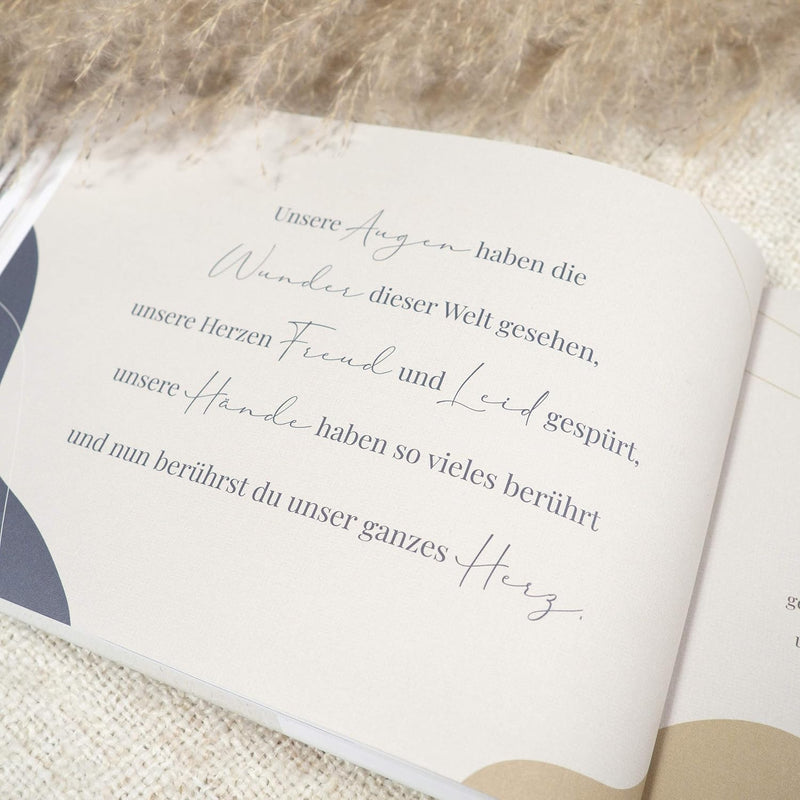 mintkind® "Mein liebes Enkelkind" Fotoalbum zum selbstgestalten Baby I Schwangerschaft verkünden Ges