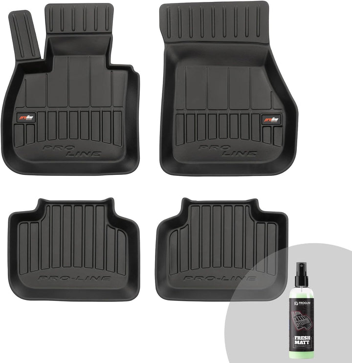 FROGUM ProLine 3D Gummimatten Exklusiven Auto Fussmatten Autofussmatten für BMW X1 F48 2015-2022, fü