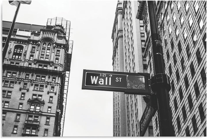 Feeby Frames, Leinwandbild, Bilder, Wand Bild, Wandbilder, Kunstdruck 50x70cm, ARCHITEKTUR, STRASSE,