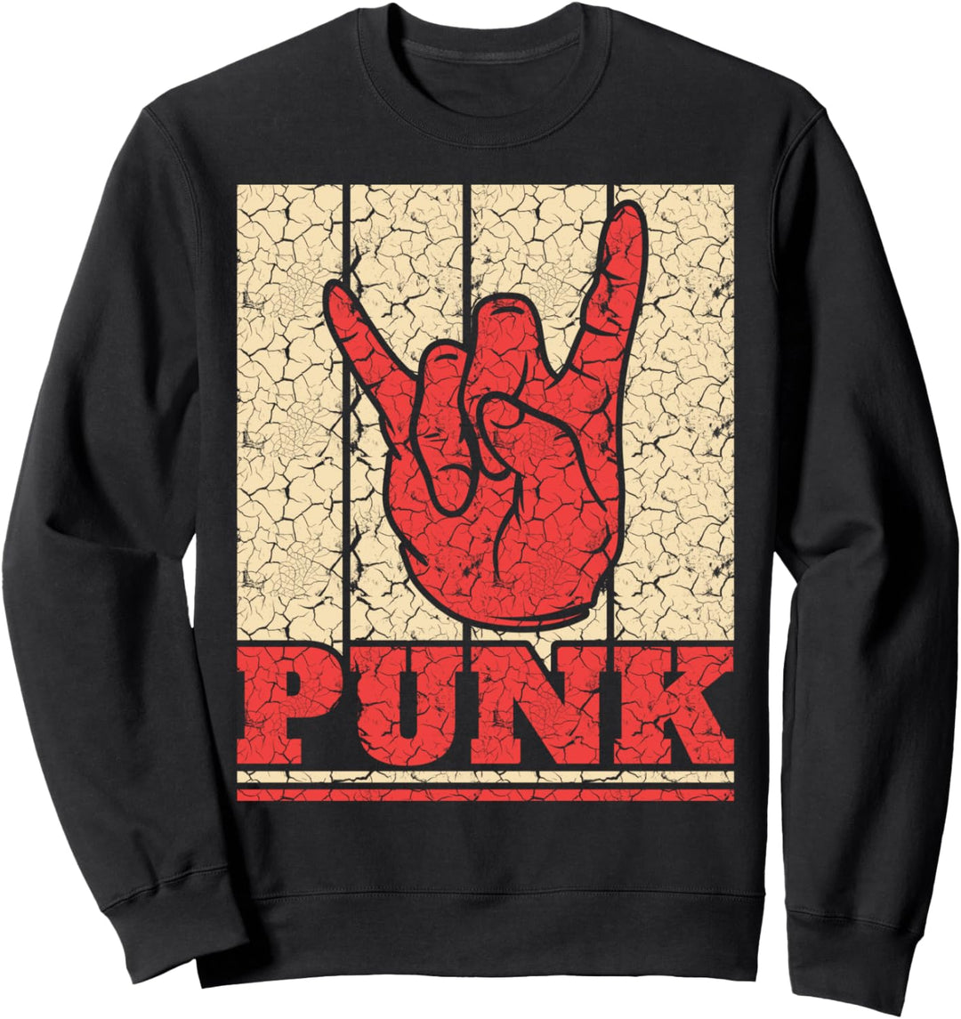 Punk Rock Pogo Anarchie Outfit für Punks + Punk Rocker Punk Sweatshirt