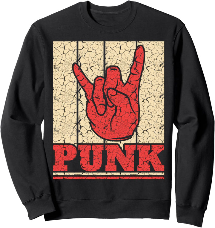 Punk Rock Pogo Anarchie Outfit für Punks + Punk Rocker Punk Sweatshirt