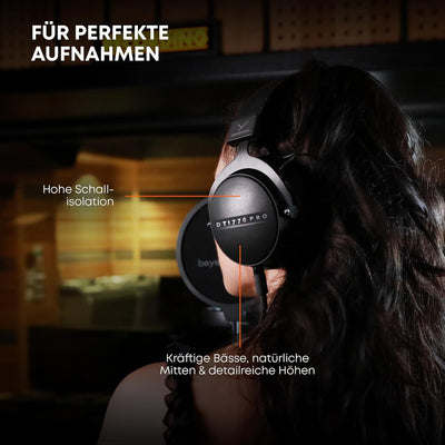 beyerdynamic DT 1770 PRO MKII Premium-Tesla-Studiokophörer geeignet für professionelles Recording, M