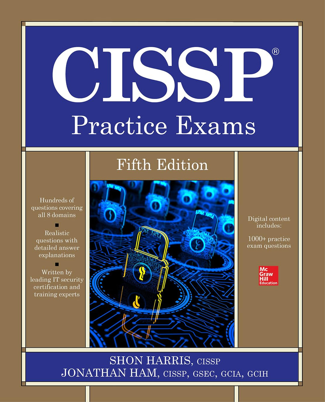 CISSP Practice Exams, Fifth Edition, Taschenbuch