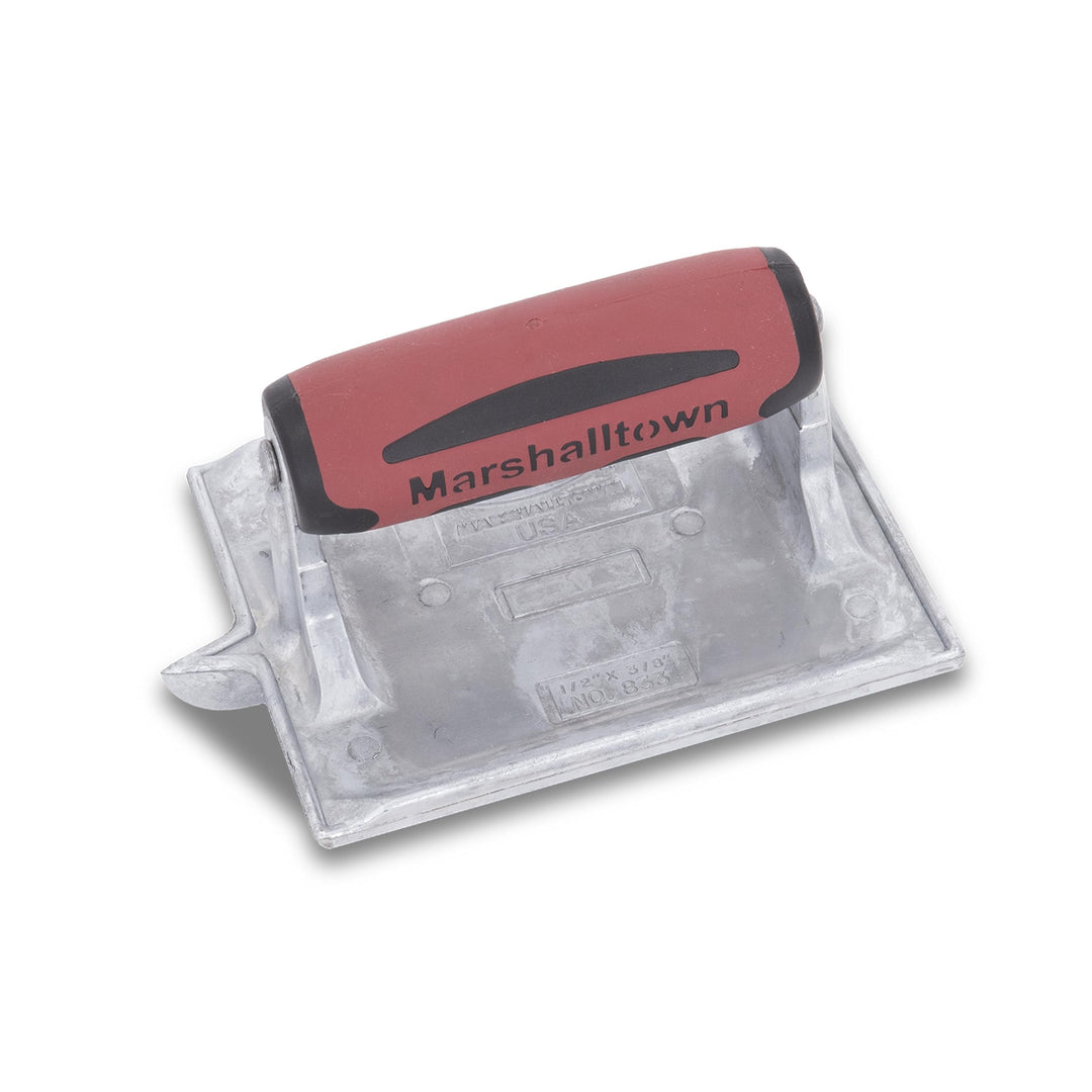 Marshalltown 834D 6 X 4 Zink Nutfräse-3/4D X 3/8 Bit-DuraSoft Griff, Silber, 152x111 mm
