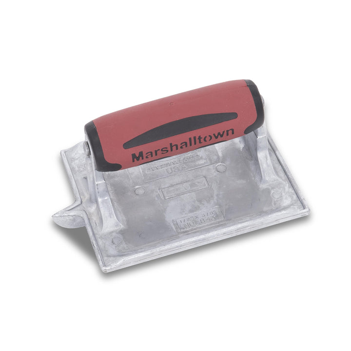 Marshalltown 834D 6 X 4 Zink Nutfräse-3/4D X 3/8 Bit-DuraSoft Griff, Silber, 152x111 mm