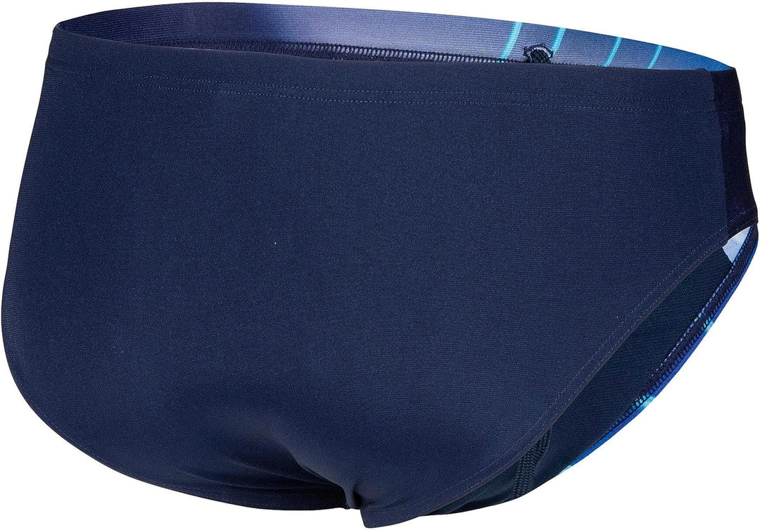 ARENA Men's Swim Briefs Placement Navy-Bright Blue XXL Navy Martinica, XXL Navy Martinica