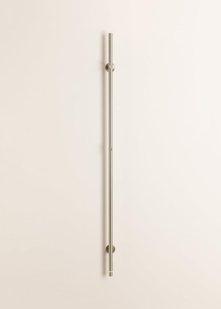 CREATE/WARM Towel Tube/Elektrischer Handtuchhalter mit 1 Stange Edelstahl/Vertikales Design, 150x2.5