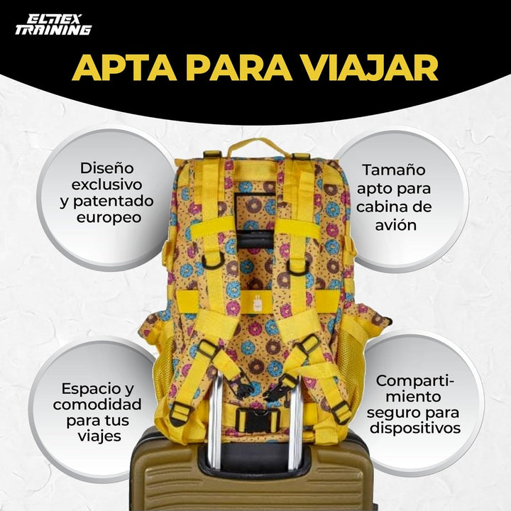 ELITRAINX ELITEX TRAINING Militär-Rucksack, 45 l, wasserdicht, Sport, Flugzeugkabine, CrossTraining,