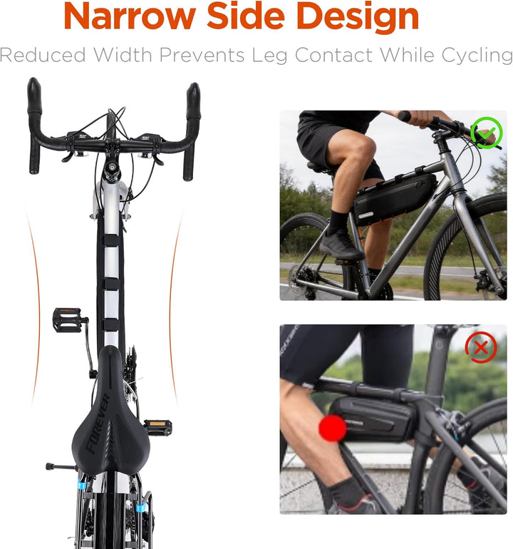 Fahrrad Rahmentasche 3L Fahrradtasche Rahmen Oberrohrtaschen Wasserdicht Frame Bag Bikepacking Tasch