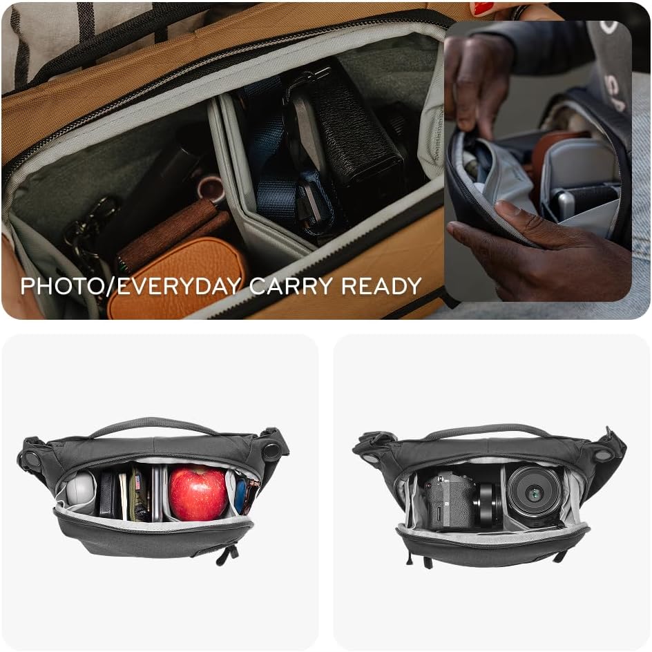 Peak Design Everyday Sling 3L, 6L und 10L, Kelp, 3L, Sling Bag