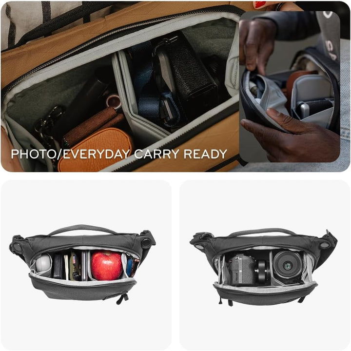Peak Design Everyday Sling 3L, 6L und 10L, Kelp, 3L, Sling Bag