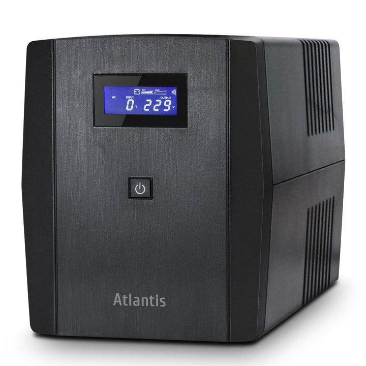 Atlantis-S1501 stepwave Line Interactive USV, 1500 VA, 900 W, Technology, v-Out 200 – 243 Vac, USB,