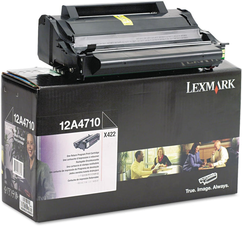 Lexmark Rückgabe-Tonerkartusche 12A4710 X422 schwarz