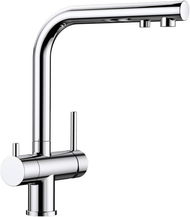 BLANCO FONTAS II Filter chrom | Hochdruck | Rückflussverhinderer | Keramik Kartusche | Gesicherte Wa