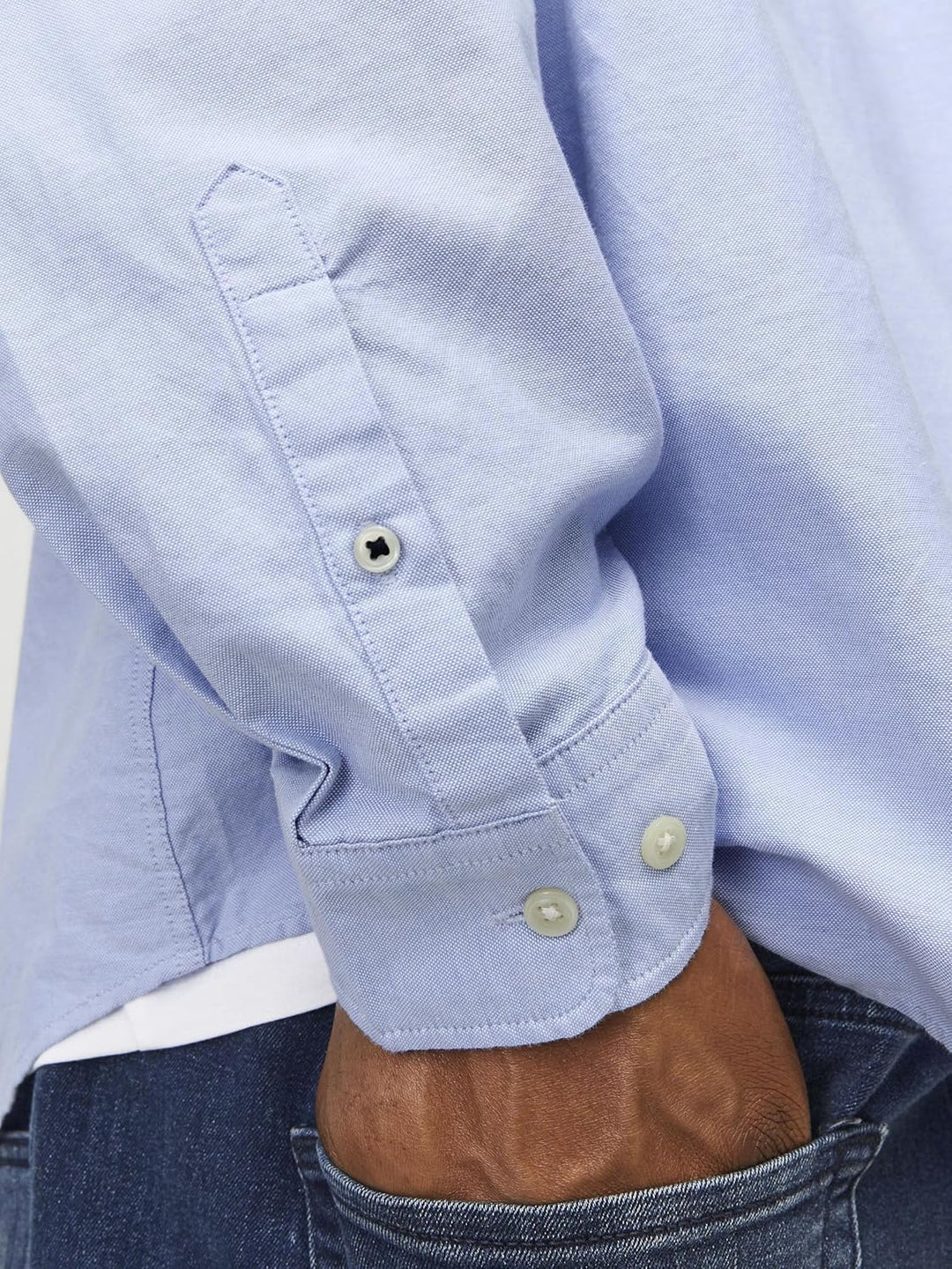 JACK & JONES Male Freizeithemd Slim Fit Freizeithemd XS Cashmere Blue, XS Cashmere Blue