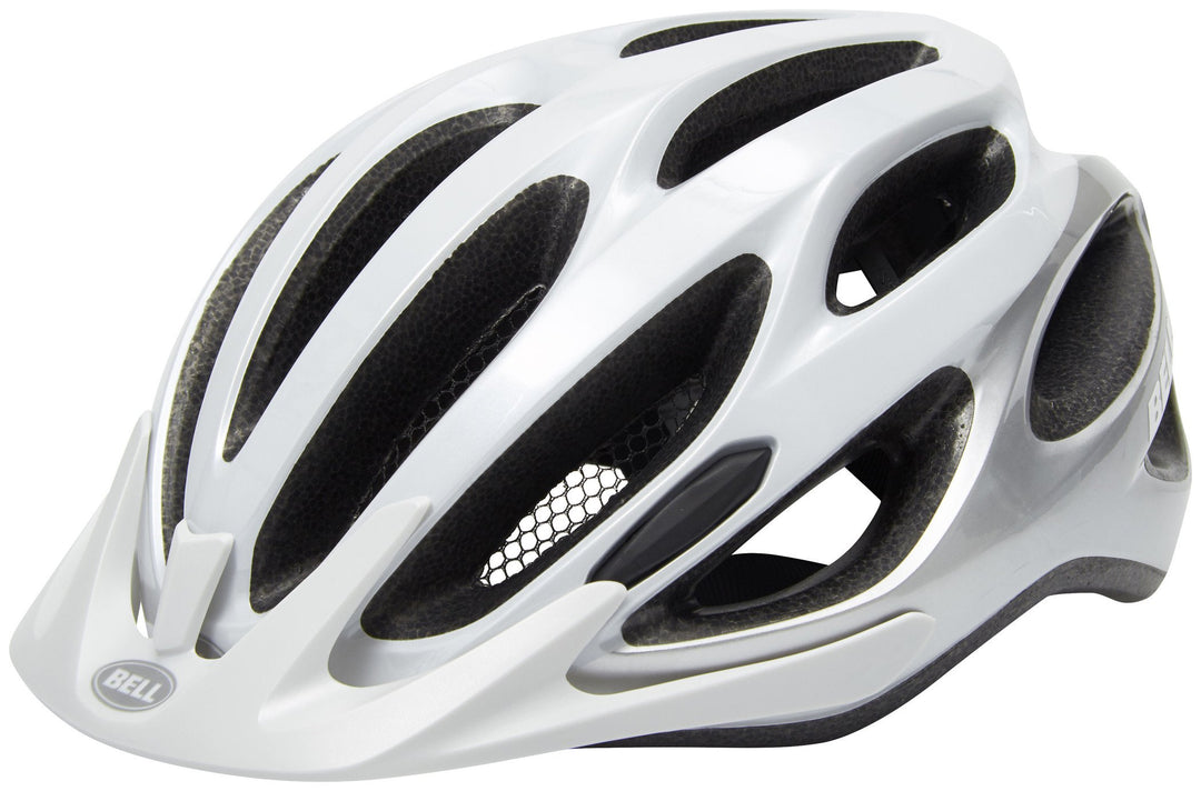 Bell Kinder Sidetrack Fahrradhelm unisize white/silver, unisize white/silver