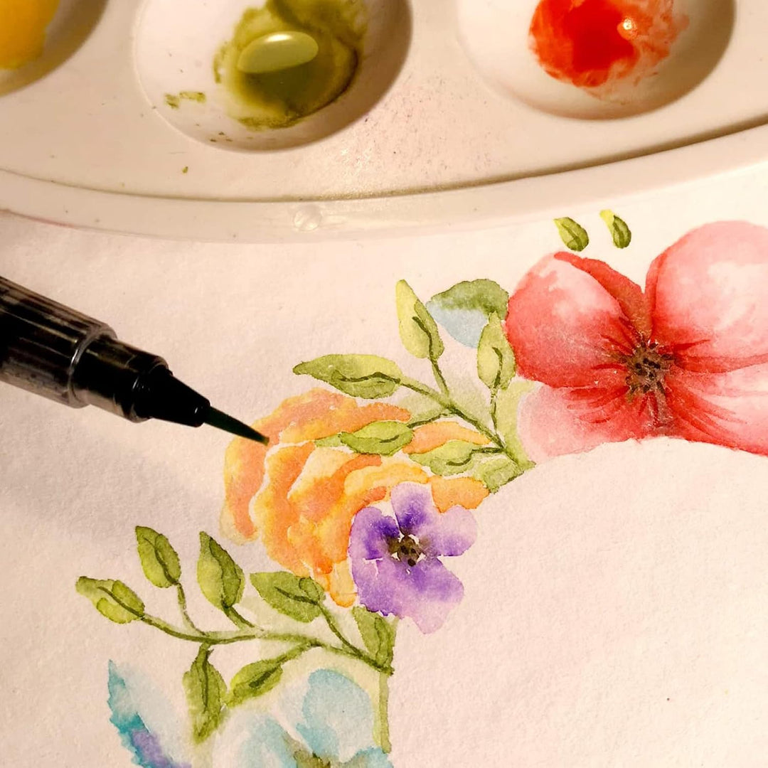 Florence Aquarellpapier texture 30,5x30,5cm 300g Wollweiss 50pcs 50 Blatt 30,5 x 30,5