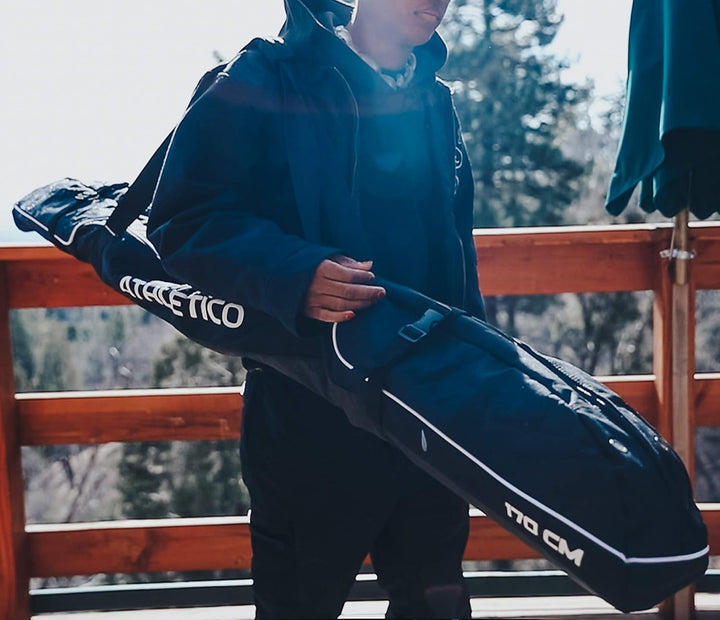 Athletico Diamond Trail gepolsterte Skitasche – Einzelne Ski Reisetasche zum Transport von Ski Schwa