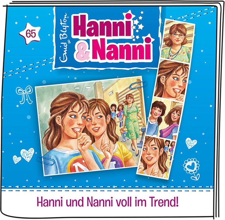 tonies Hörfigur für Toniebox, Hanni und Nanni – Voll im Trend, Hörspiel für Kinder ab 7 Jahren, Spie