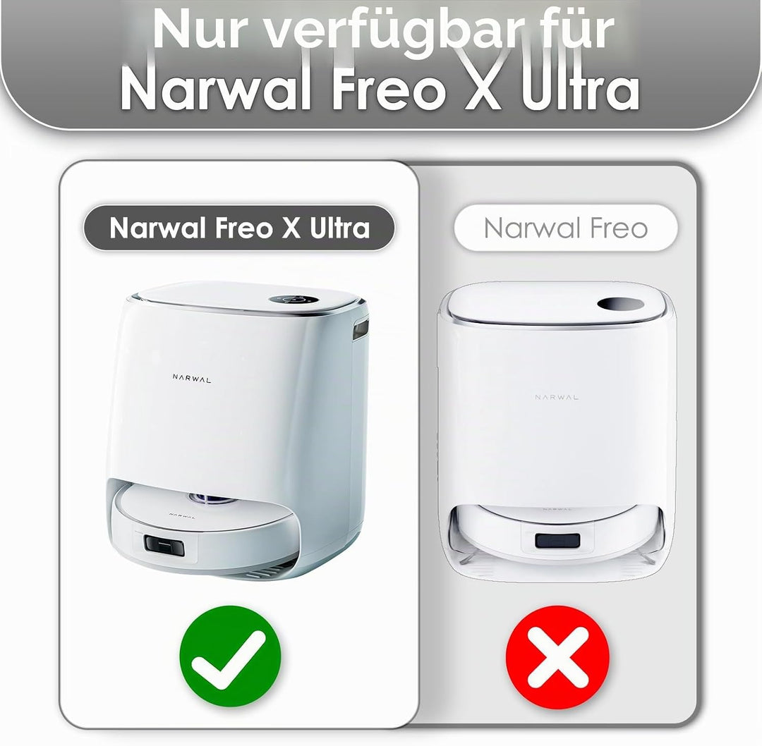 (5 Stück) Freo X Ultra HEPA Filter Kompatibel mit Narwal Freo X Ultra/Freo X Plus/Freo Z Ultra, Nass