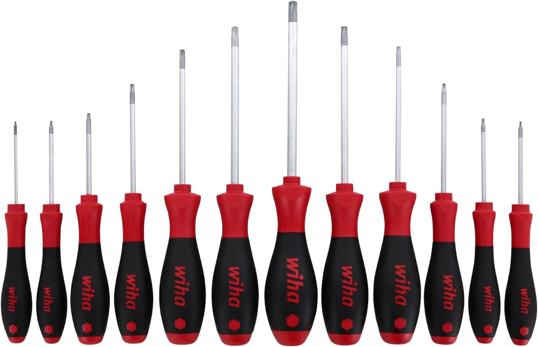 Wiha Torx-Schraubendrehersatz T5-T40, 12-teilig, mit weicher Oberfläche