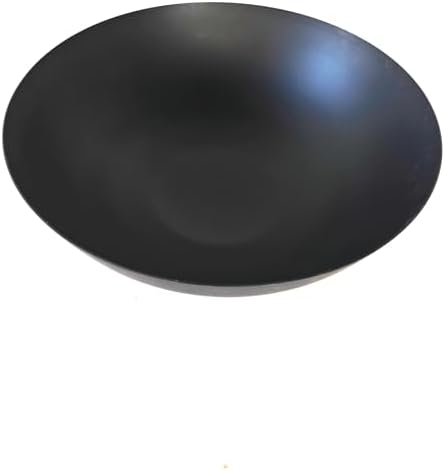 Garten Schwarz Feuerschale 60cm 1.8mm T18cm,4kg Pflanzschale 030547BP