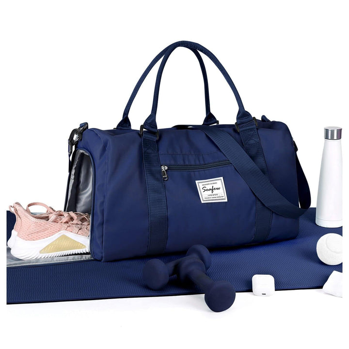 HYC00 Sport Duffel Bag Damen Sporttasche für Damen Herren mit Nassfach &amp; Schuhfach, Reisetasche Hand