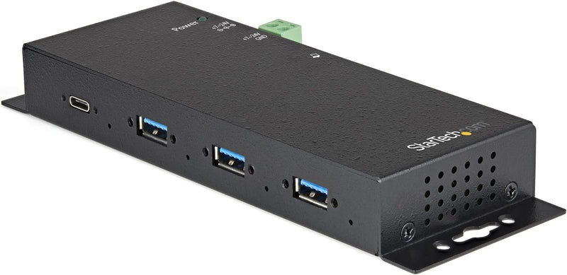 StarTech.com 4 Port USB C Hub 10Gbit/s - Industrieller USB Typ-C Hub aus Metall mit 3xUSB-A & 1xUSB-