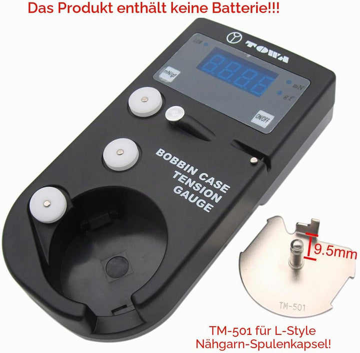 CKPSMS Marke - TOWA Digitaler Spulenkapsel-Spannungsmesser Vergleich mit TM-1 L-Style (DTM-A1+TM-501