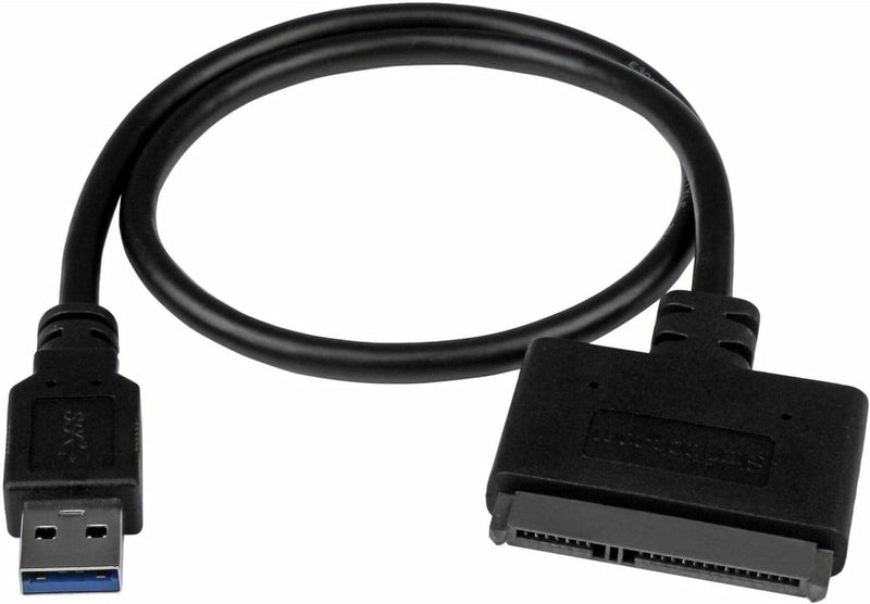 StarTech.com USB 3.1 auf 2,5" (6,4cm) SATA III Adapter Kabel mit UASP - USB 3.1 zu SATA SSD/HDD Konv