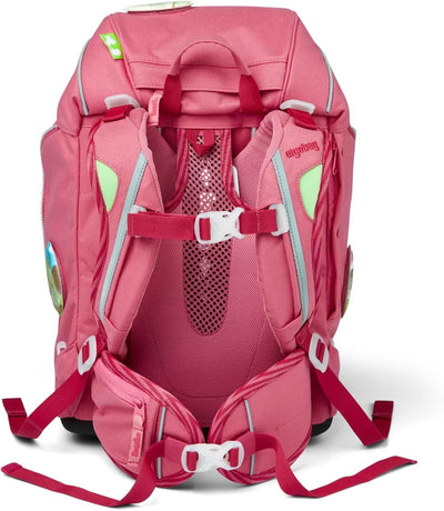 ergobag Kollektion 2020 Schulranzen-Set, OneSize Lamas in Bärjamas - Rosa, Lamas in Bärjamas - Rosa