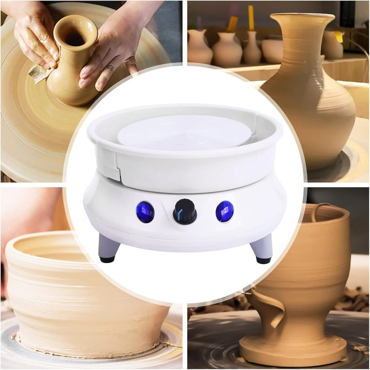 Keramik Töpferscheiben Elektrische Töpferscheibe Formmaschine Kinder DIY Kunsthandwerk Ton Töpfersch