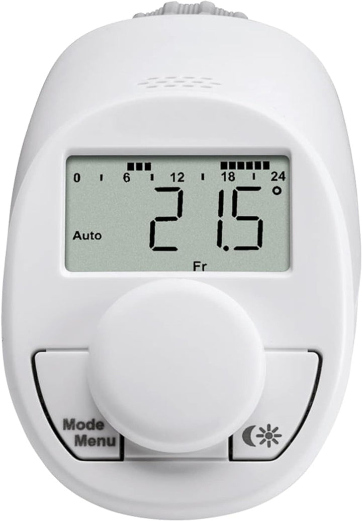 eqiva 3er-Set Model N Elektronik-Heizkörperthermostat mit Boost-Funktion…, 3er-Set