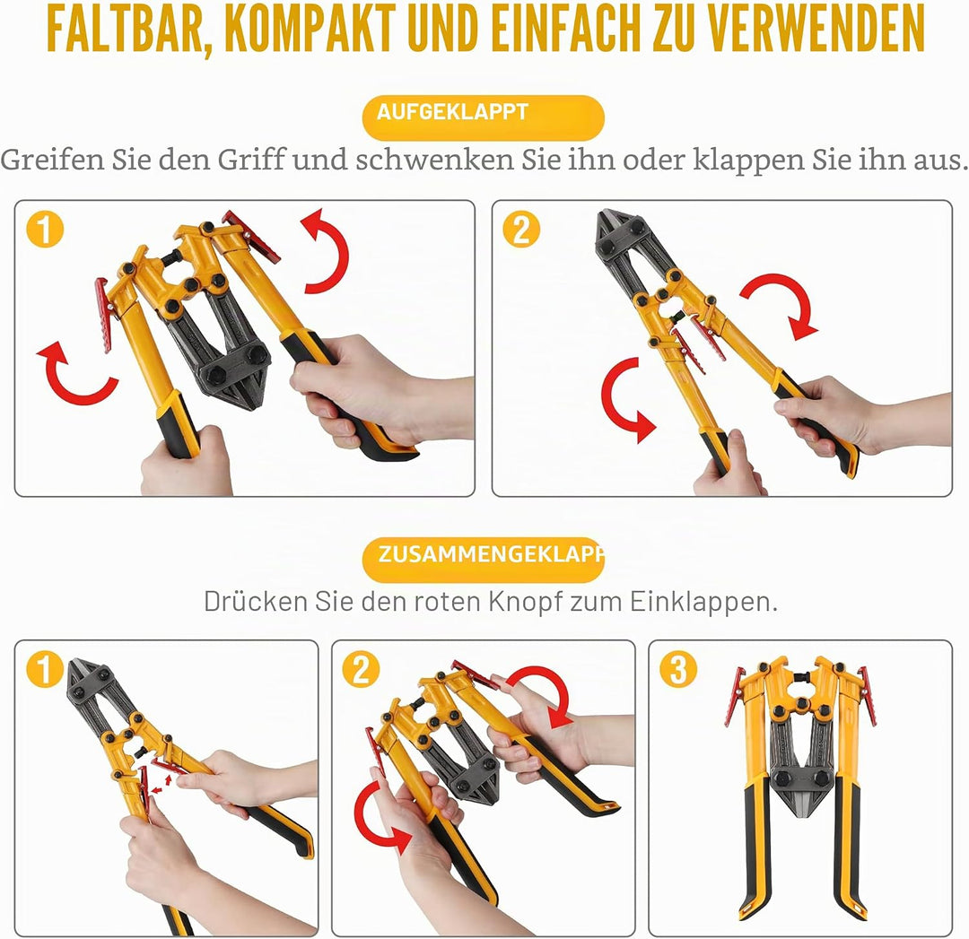 Olympia Tools Power Grip Bolzenschneider 39-114 14" 14-Inch, 14-Inch